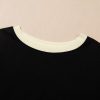 Lounge Sets for Women 2 Piece Skirt Colorblock Drop Shoulder T Shirt and Skort Set Summer Tracksuits