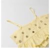 Women's European and American 2-Piece Set Niche Design Camisole and High Waist Mini Skirt