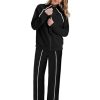 2 Piece Outfits for Women Lounge Sets Matching Sets Fall Fashion Clothing Travel Airport Vacation Clothes Pant Sets