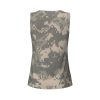Army Digital Camouflage Print Women's Workout Tank Top Quick-Drying Activewear Summer Fitness Outdoor Adventures