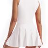 Cute Golf Tennis Dress Workout Athletic Dresses for Women with Shorts Pockets 2 Piece Sets Outfits Summer Clothes