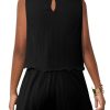 Girls' Summer 2 Piece Outfits Sleeveless Tank Tops and Wide Leg Shorts Sets