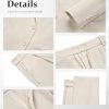 Women's 2 Piece Suit Two Button Business Casual Office Work Outfits Dressy Blazer Wide Leg Pants Set