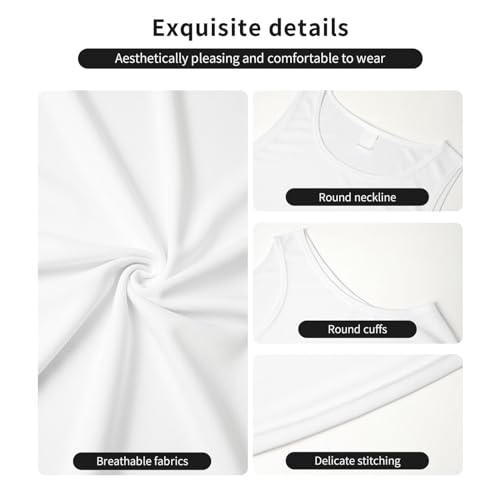 Colorful Pattern Print Women's Workout Tank Top Quick-Drying Activewear Summer Fitness Outdoor Adventures