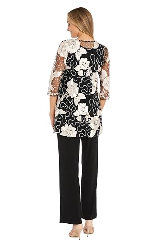 Women's Radiant Ribbon 3-Piece Pantsuit Set