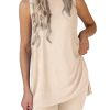 2 Piece Sets for Women 2025 Summer Matching Lounge Shorts Set Resort Airport Travel Loungewear Outfits Clothing