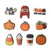 Scary Shoes Charms for Halloween Skeleton Shoe Decoration Men Women Clog Accessories shoes clips Party Gifts