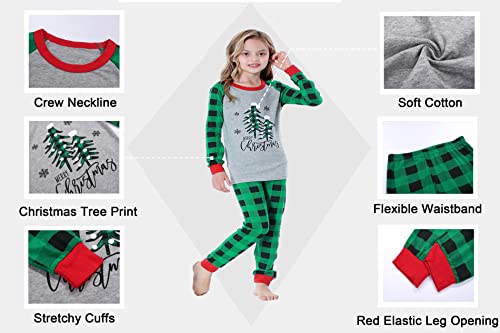 Matching Family Christmas Pajamas Set Boys Girls Holiday Pjs for Women Men Sleepwear