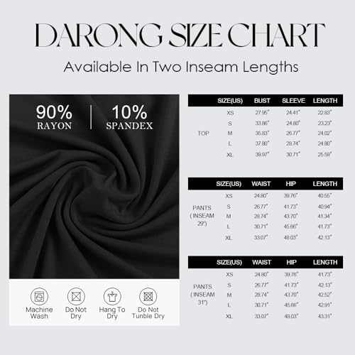 Women's 2 Piece Lounge Fall Outfits Sets Warp V Neck Short/Long Sleeve Shirts and Wide Leg Pants Casual Matching Sets
