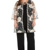 Women's Radiant Ribbon 3-Piece Pantsuit Set