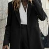 Women's Two Piece Outfits Dressy Blazer Jacket Wide Leg Pants 2025 Fall Business Casual Office Work Suit Sets