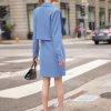 Women's Professional Business Lightweight Blazer Dress Suit Sets 2 Piece Work Office Fashion Outfits