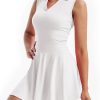 Cute Golf Tennis Dress Workout Athletic Dresses for Women with Shorts Pockets 2 Piece Sets Outfits Summer Clothes