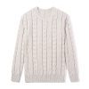 Women's Winter Chunky Cable Knit Long Skirt 2 Piece Outfit Sweater Sets