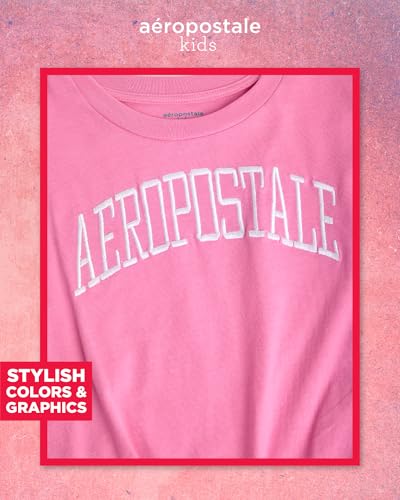 Girls Shorts Set - 2 Piece Short Sleeve Graphic Tee and Paperbag Twill or Denim Shorts Outfits for Girls (7-12)