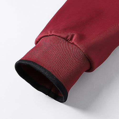 Men's Casual Athletic Tracksuit Long Sleeve Sweatsuit Set Full Zip Running Jacket and Pants 2 Piece Outfits