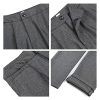Women's Business Pant Suit Set 2 Piece Slim Fit Blazer Jacket One Button Buckle Closure Lady Work Suit for Office