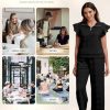 2 Piece Sets Outfits for Women V Neck Collared Ruffle Short Sleeve Polo Shirts Quarter Zip Pullover Tops Lounge Set