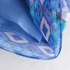 2 Piece Set Print Tube Top Elastic Waist Shorts Suit Female Casual Vacation Blue Suits