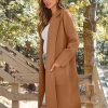 Women's Long Dressy Cardigan Sweaters Fall Oversized Cozy Jacket Outfits 2025 Date Night Winter Trench Coats