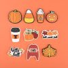 Scary Shoes Charms for Halloween Skeleton Shoe Decoration Men Women Clog Accessories shoes clips Party Gifts
