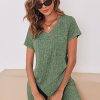 Biker Short Sets Women 2 Piece Outfits Ribbed Pajama Short Sleeve Workout Set